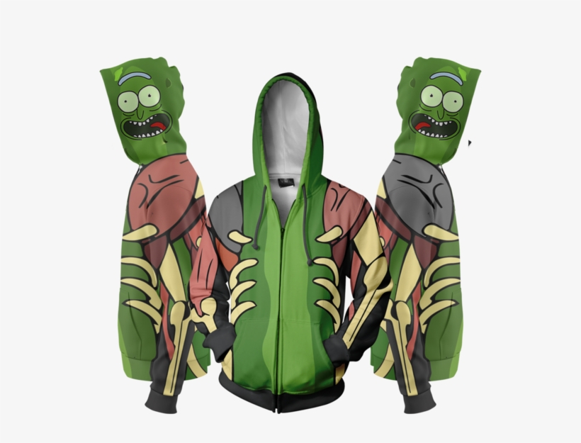 Rick And Morty Hoodies - Rick Pepinillo, transparent png #110061