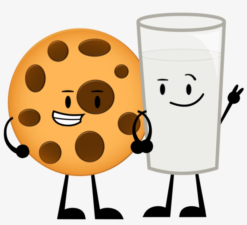Cookie And Milk - Milk And Cookies, transparent png #110312