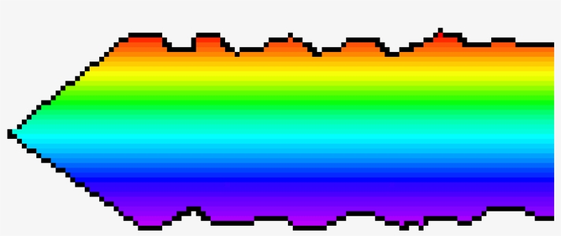 Rainbow Laser - Laser Pixel Png, transparent png #110360