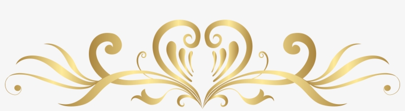 Gold Heart Decoration Png Clip Art Gallery Yopriceville - Gold Heart Design Png, transparent png #110429