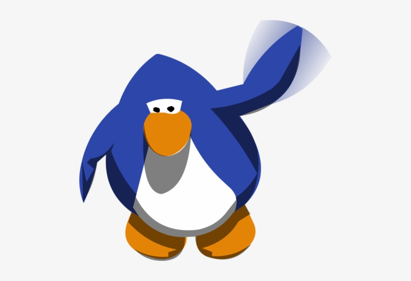 Club Penguin Wave - Club Penguin Snapchat Filter, transparent png #110607