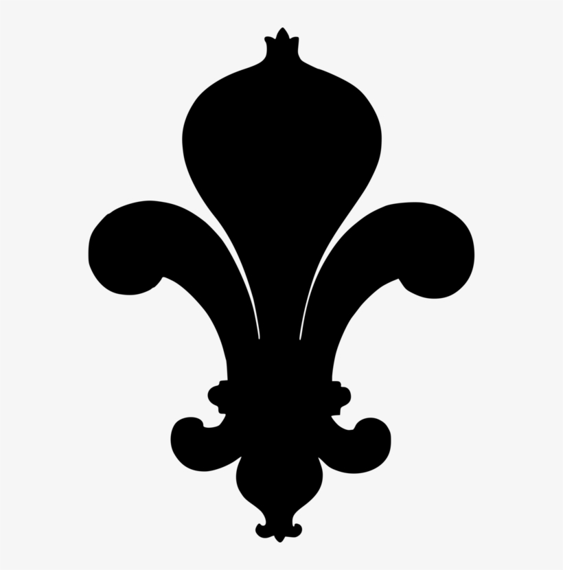 Fleur De Lis Silhouette World Scout Emblem - Silhouette Fleur De Lis, transparent png #110611