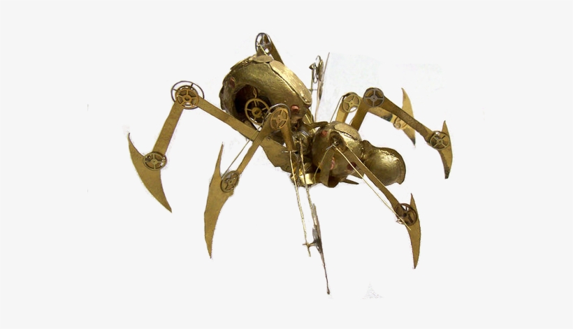 Clockwork Spider - Steampunk Spider, transparent png #110633