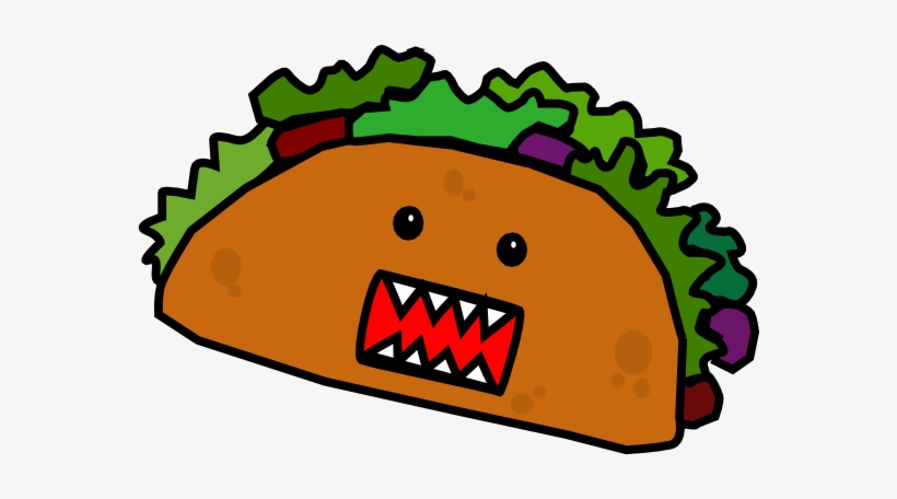 Clipart Royalty Free Stock Respect The Tacos Word To - Animated Tacos, transparent png #110862