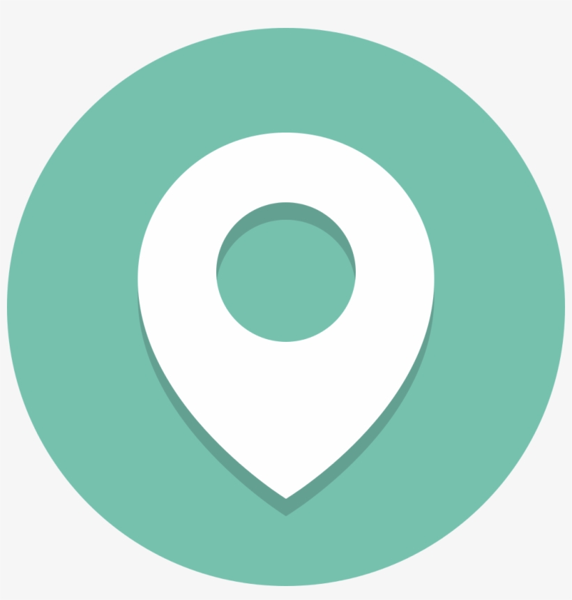 Circle Icons Location - Icons Of Location, transparent png #110987