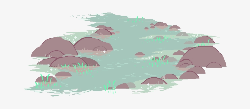 River Banner Thing - Pixel, transparent png #111113
