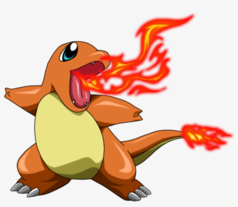 Lanzallamas By Uraharataichou On - Charmander Png, transparent png #111135