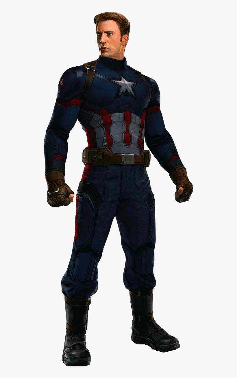 Png Capitão América - Captain America - No Mask - Captain America Civil War, transparent png #111202