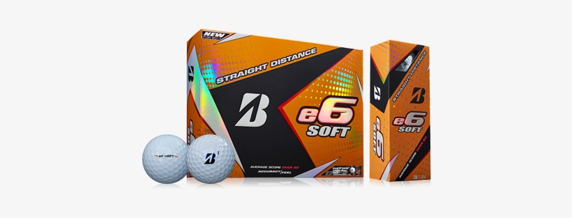 Bridgestone Golf E6 Soft, transparent png #111204