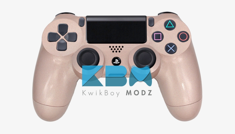 Custom Rose Gold Ps4 Controller - Rose Gold Playstation 4 Controller, transparent png #111296