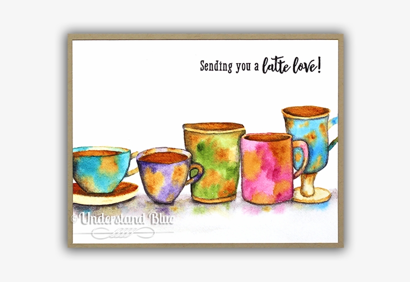 No Line Watercolor Hero Arts Coffee Cups By Understand - Ceramic, transparent png #111369