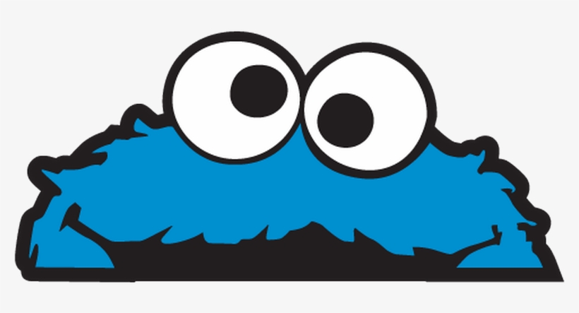 Jdm Cookie Monster Decal Cookie Monster Face Png - Cookie Monster Sticker, transparent png #111529