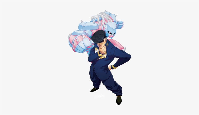 Josuke Higashikata And Crazy Diamond - Jojo's Bizarre Adventure Josuke Png, transparent png #111551