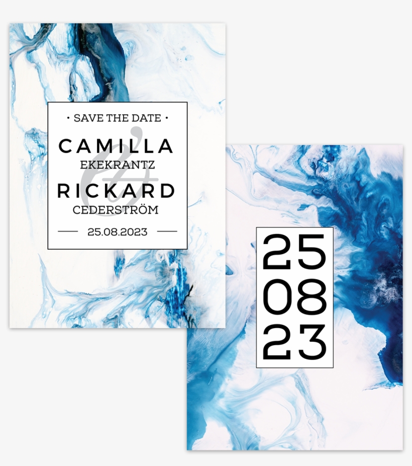 Clear Marble Save The Date - Marble, transparent png #111641