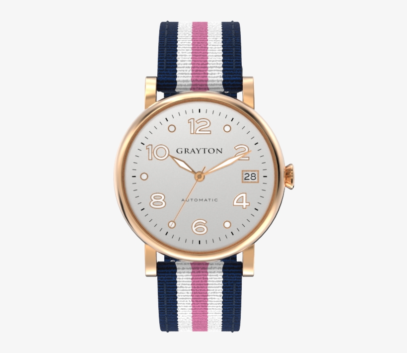 Share To A Friend - Grayton Women’s Rose Gold Automatic Watch With White, transparent png #111669