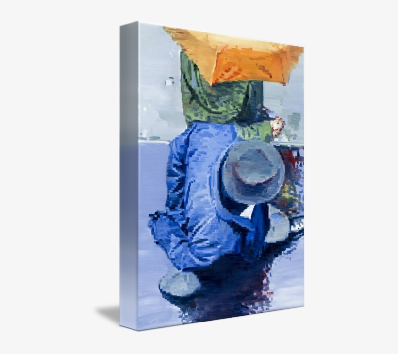 Go To Image - Gallery-wrapped Canvas Art Print 11 X 15 Entitled Hat, transparent png #111822
