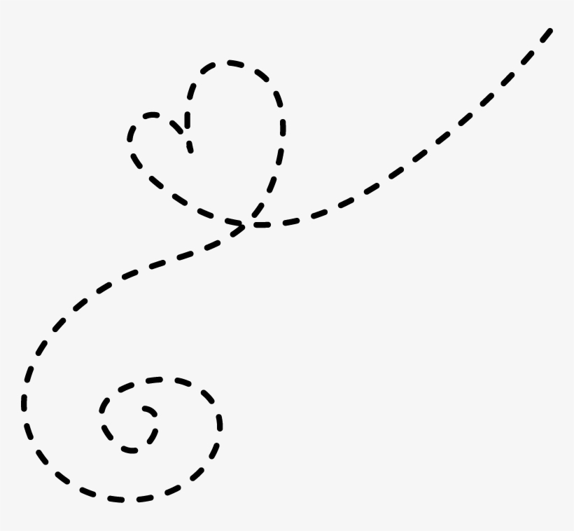 Bees Transparent Dotted Line Bee Trail Transparent Free Transparent