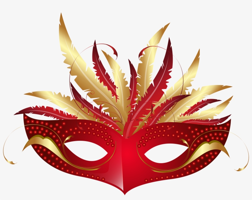 Carnival Png Transparent Clip Art Image Gallery - Mardi Gras Mask Png, transparent png #112074