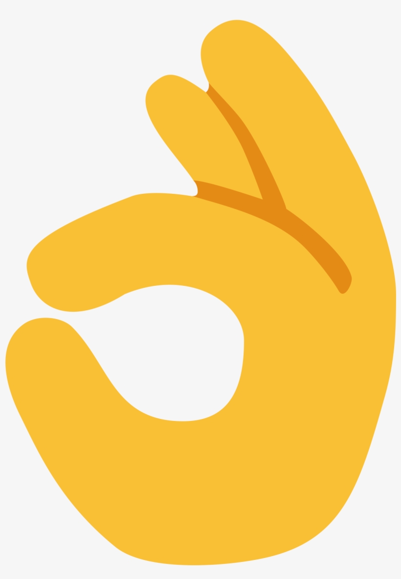  Ok  Hand Sign  Png Ok  Hand Emoji  Png Free Transparent 