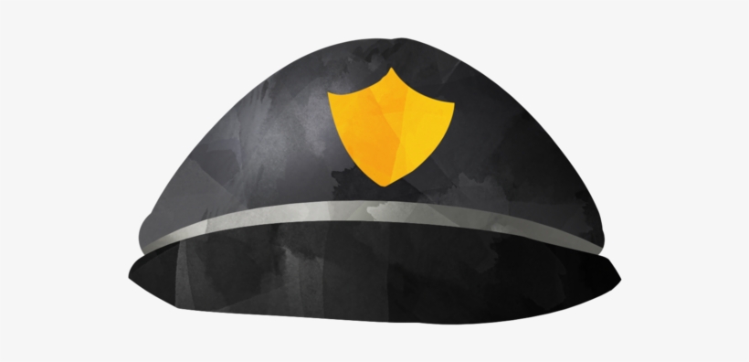 Police Hat - Preschool, transparent png #112325