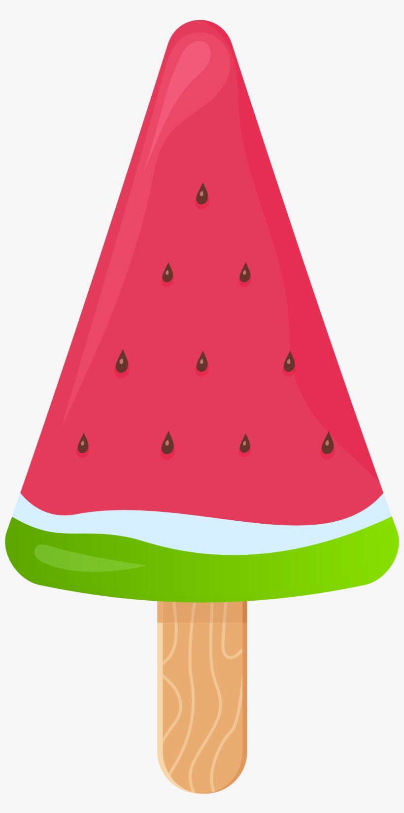 Watermelon Ice Cream Png - Watermelon Ice Cream On Stick, transparent png #112400