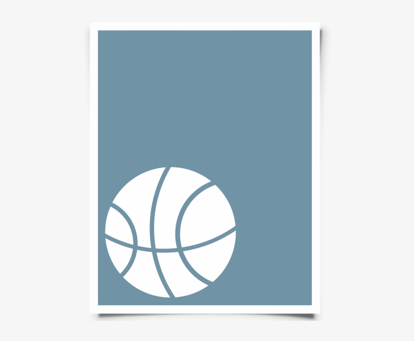 Free Printable Basketball Nursery Art In Navy - Art, transparent png #112421