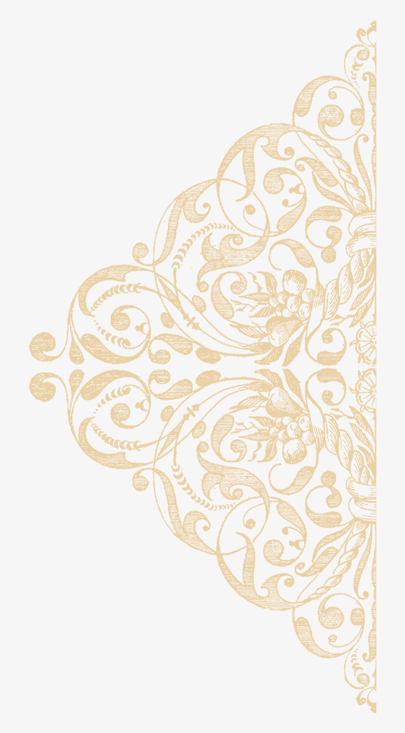 Lace Texture Mapping Pattern - Gold Lace Transparent Background, transparent png #112543