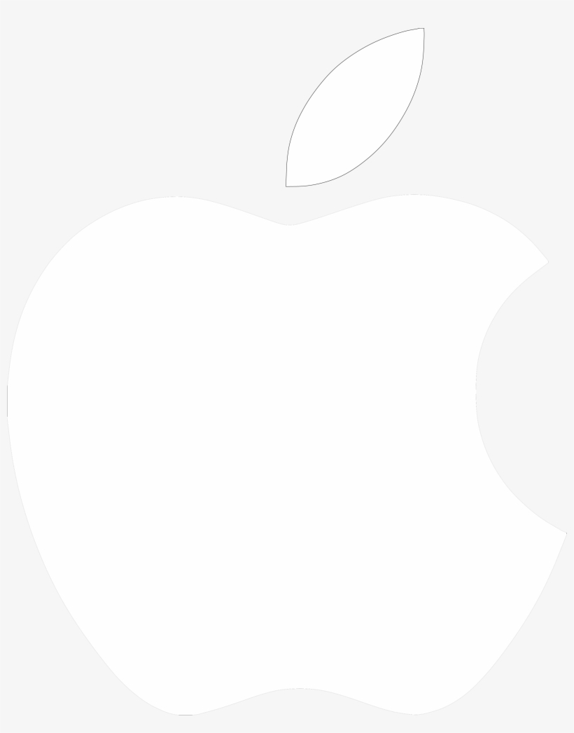 Apple Logo 2014 Png - Apple Logo In White, transparent png #112773