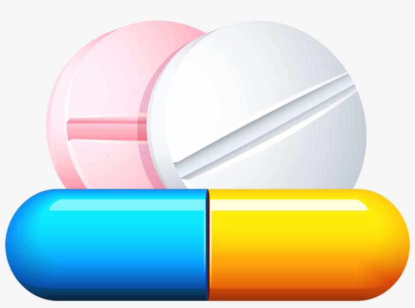 Pills Png Clipart - Medicine Clipart, transparent png #112791