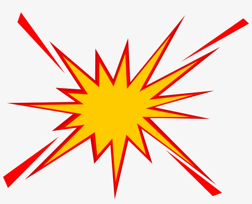 Burst Vector Comic Book - Comic Book Explosion Transparent, transparent png #112829