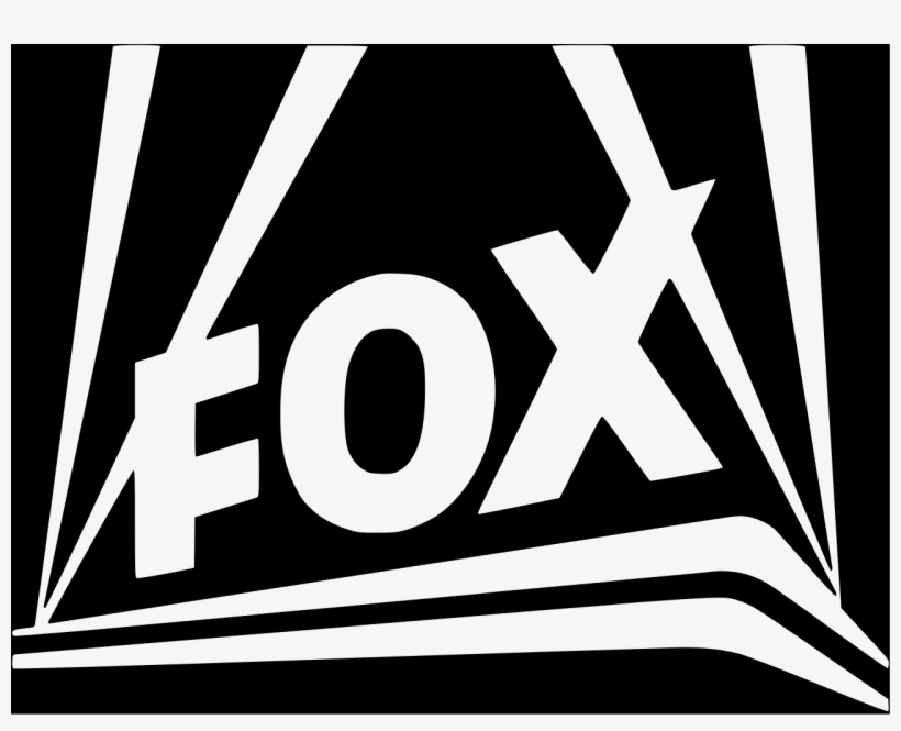 19871993 Fox B&w Logo Fox Broadcasting Company Logo 1987 Free