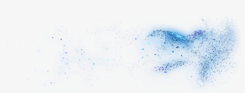 Blue Particles Png - Flock, transparent png #112985