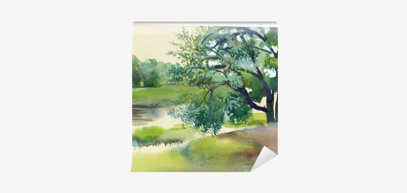 Watercolor Landscape Collection - Youva Drawing Pad, transparent png #113052