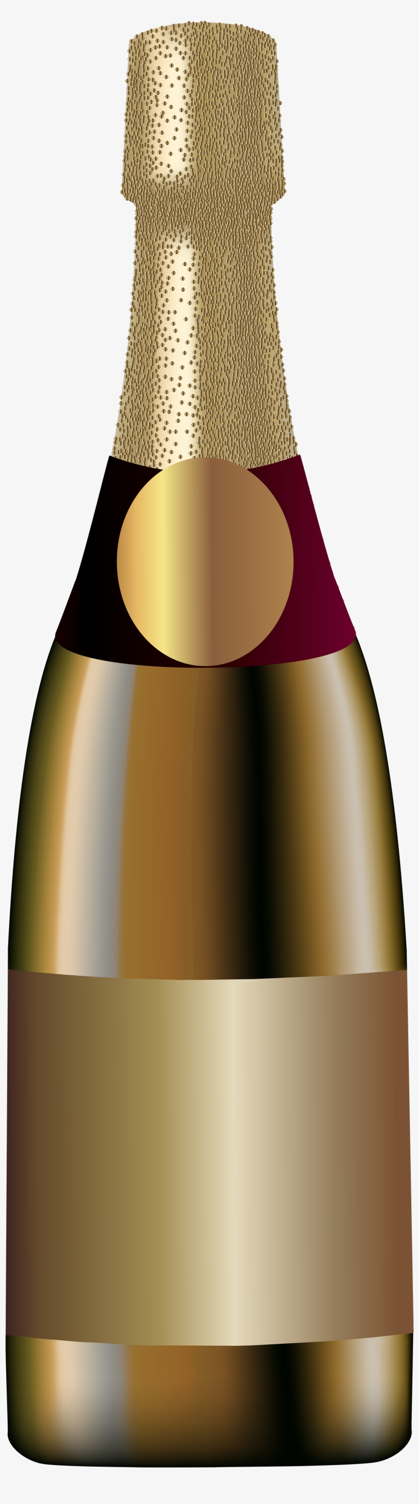 Champagne Bottle Clip Art Png, transparent png #113099