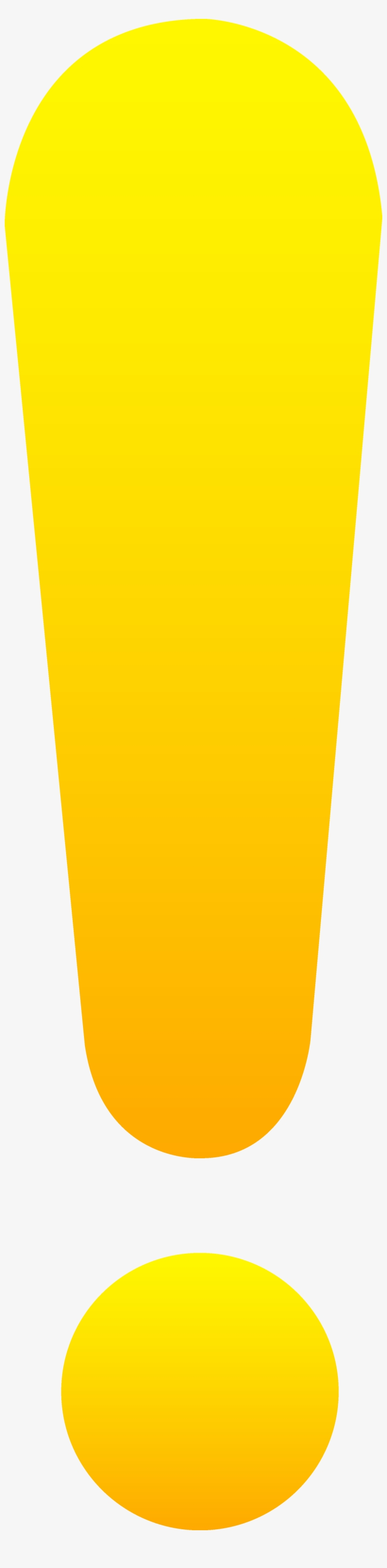 Exclamation Mark Png - Yellow Exclamation Mark Png, transparent png #113124
