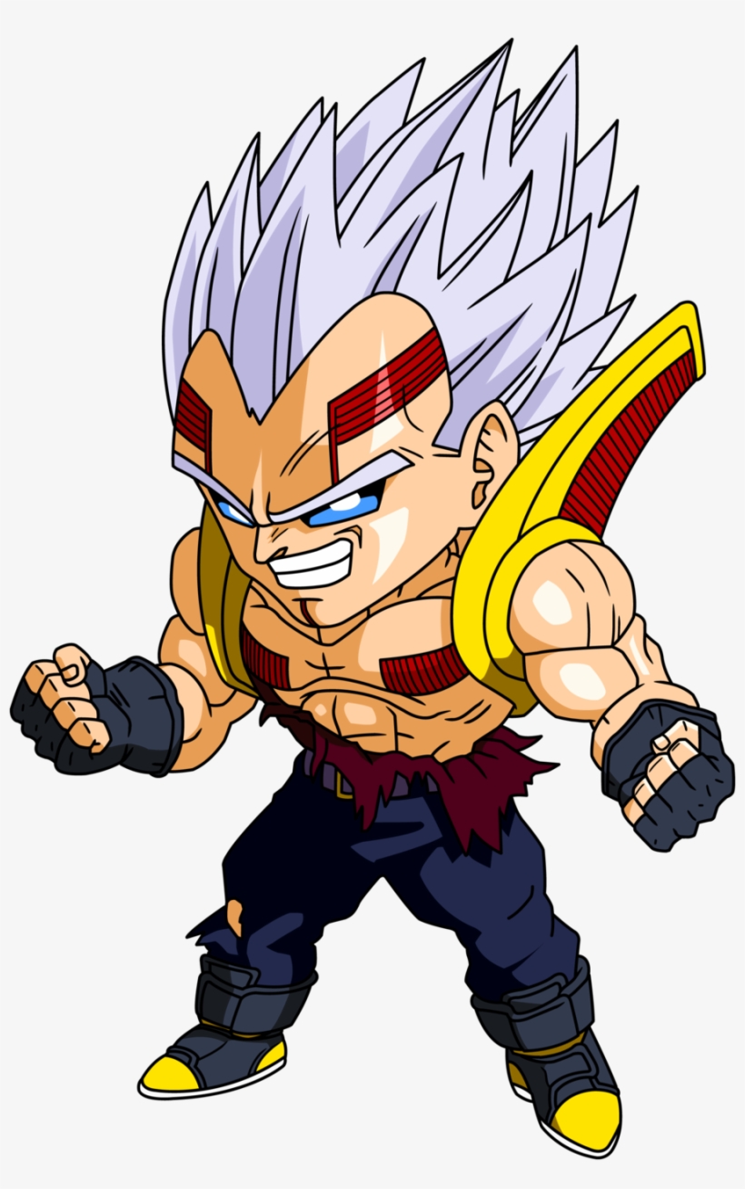 Baby Vegeta Chibi Dragon Ball - Dragon Ball Z Cabezones, transparent png #113144