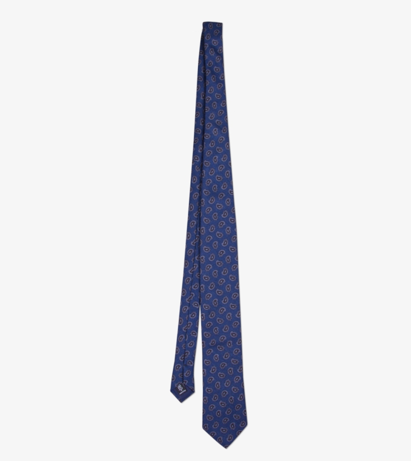 Blue Print Tie Png Image - Polka Dot, transparent png #113251