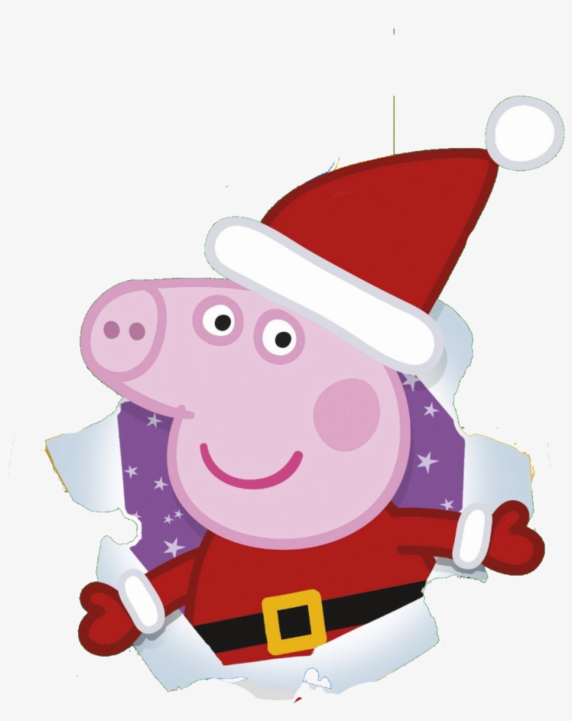 Pig Transparent Christmas Png - Peppa Pig: A Christmas Compilation, transparent png #113409