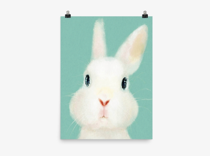 Watercolor Bunny - Diamond Painting,saingace 5d Diy Diamond Embroidery, transparent png #113571