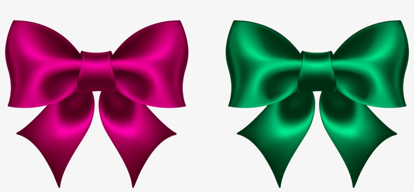 Green Bow Clipart, Explore Pictures - White Bow Ribbon Transparent, transparent png #113572