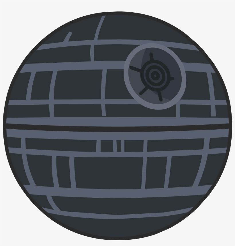 The Death Star Was A Colossal Floating Space Station, - Estrella De La Muerte Dibujo, transparent png #113595