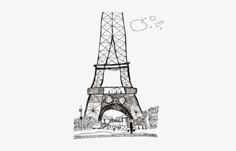 The Eiffel Tower - Tower, transparent png #113623