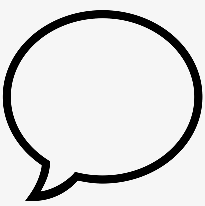 Speech Bubble - - Santiago Metro, transparent png #113645