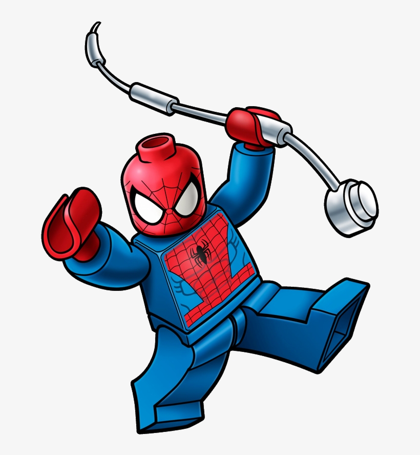 Spiderman Lego Png - Lego Superhero Clipart, transparent png #113712