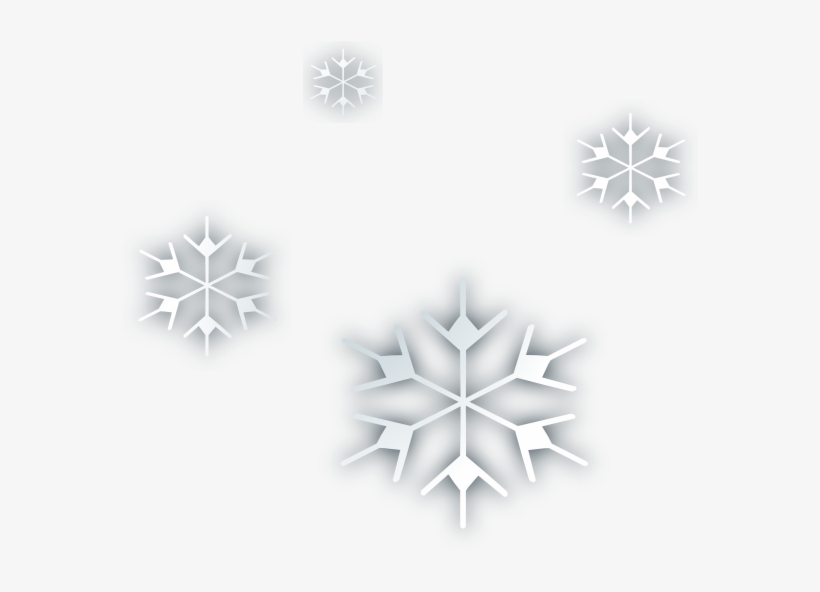 Snow Flakes Clip Art At Clker Com - Animated Snow Falling Png, transparent png #113805