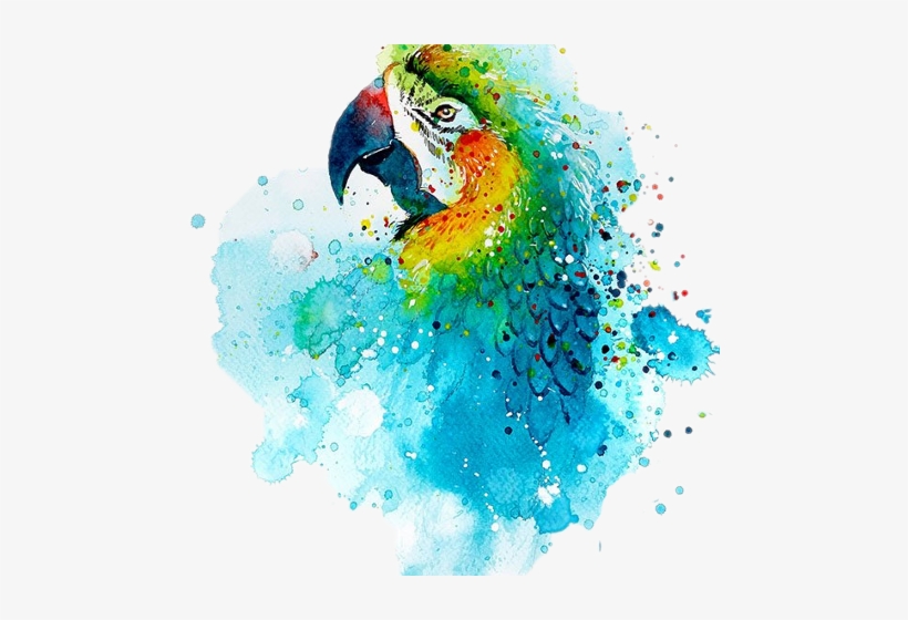 Easy Watercolor Animal Painting - Free Transparent PNG Download - PNGkey