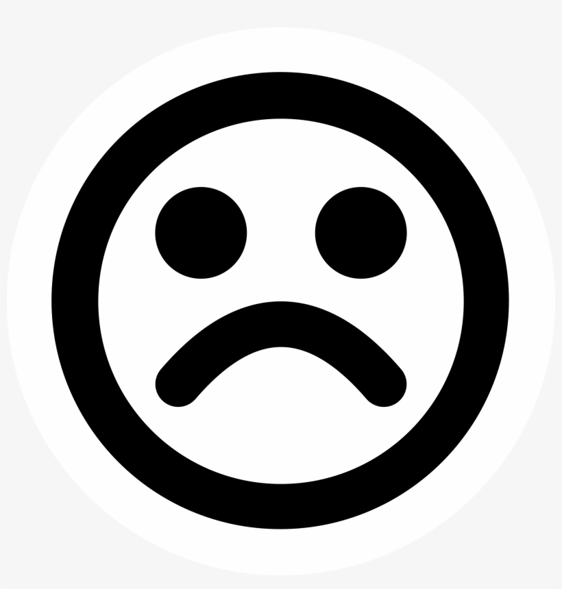 Sad Face Png Image - Number 7 In Circle, transparent png #113812