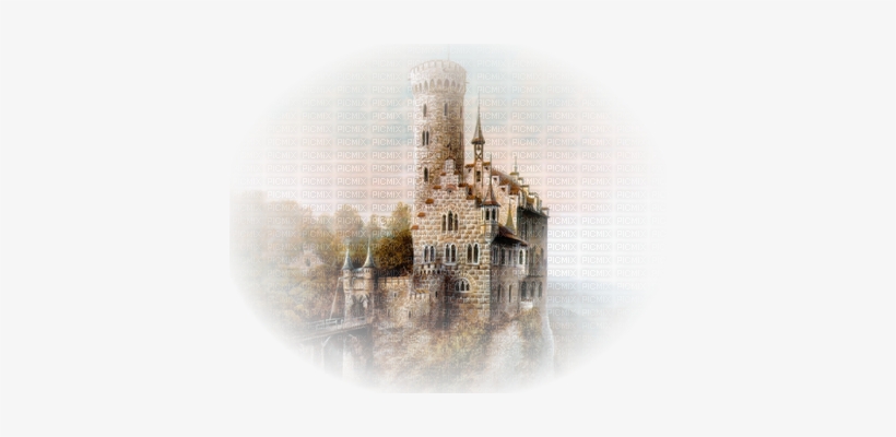 Château Castle - Tranh Vẽ Lâu Đài, transparent png #114063