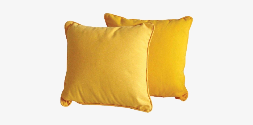 Orange Pillow - Pillow Png, transparent png #114183