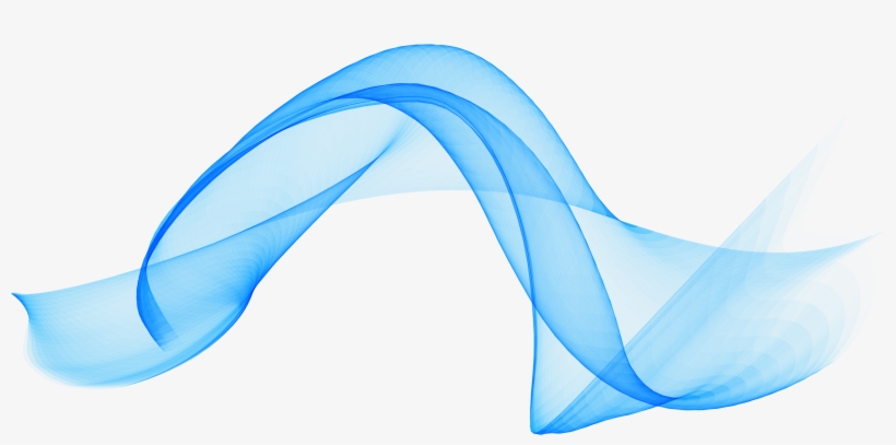 Jpg Library Library Blue Computer Technology Ripples - Ondas Azules Vector Png, transparent png #114202